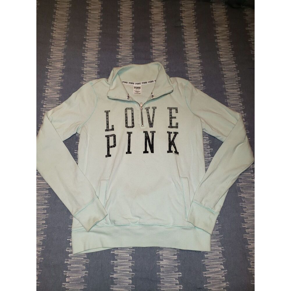 PINK Pullover 1/4-zip up